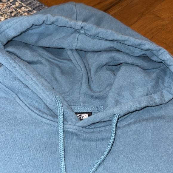 The North Face Teal Long Sleeve Pullover Drawstring Hoodie LG - Picture 8 of 16